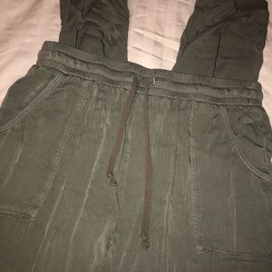 American eagle boho olive green joggers